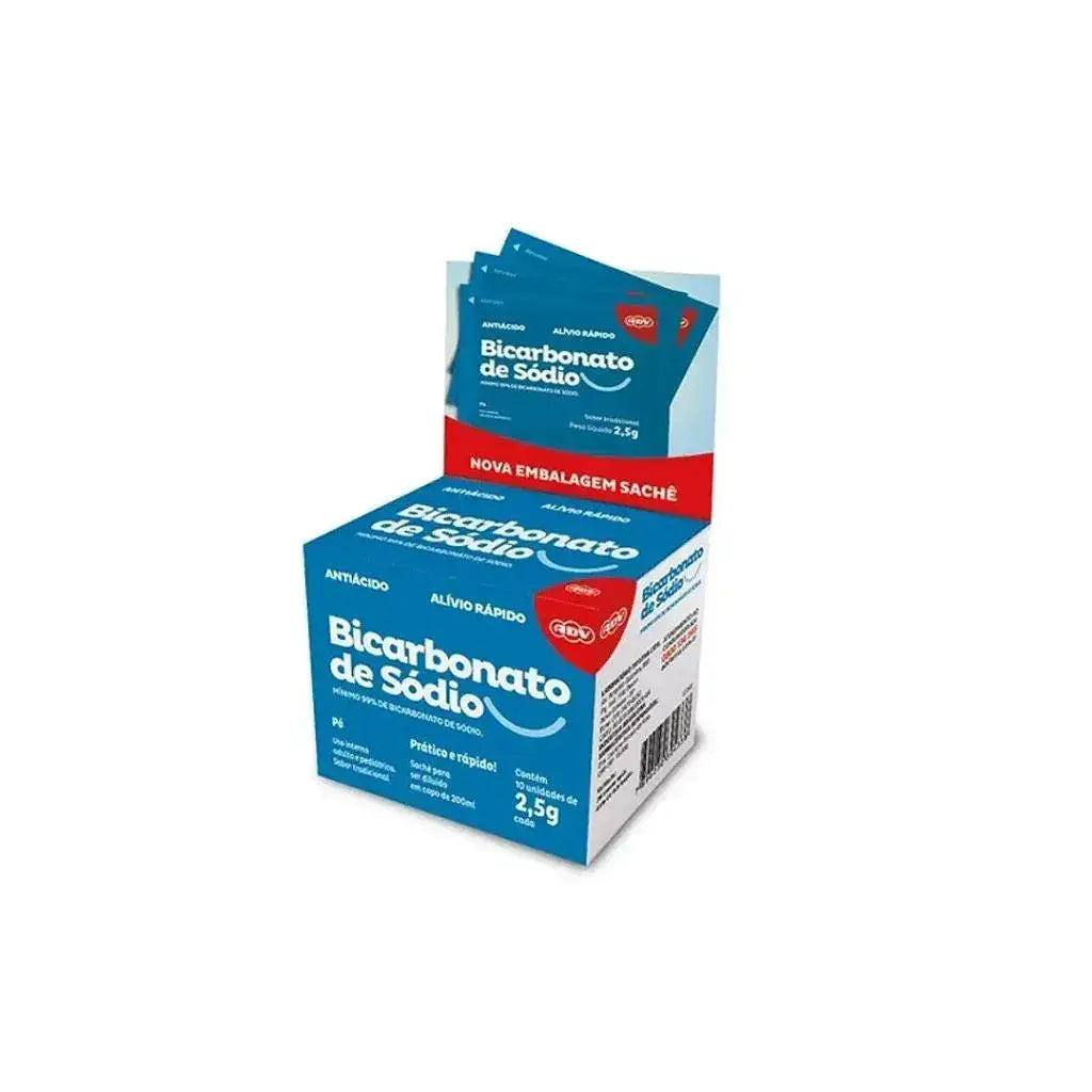 Bicarbonato de Sódio Adv Farma (10x2,5g | 50g)